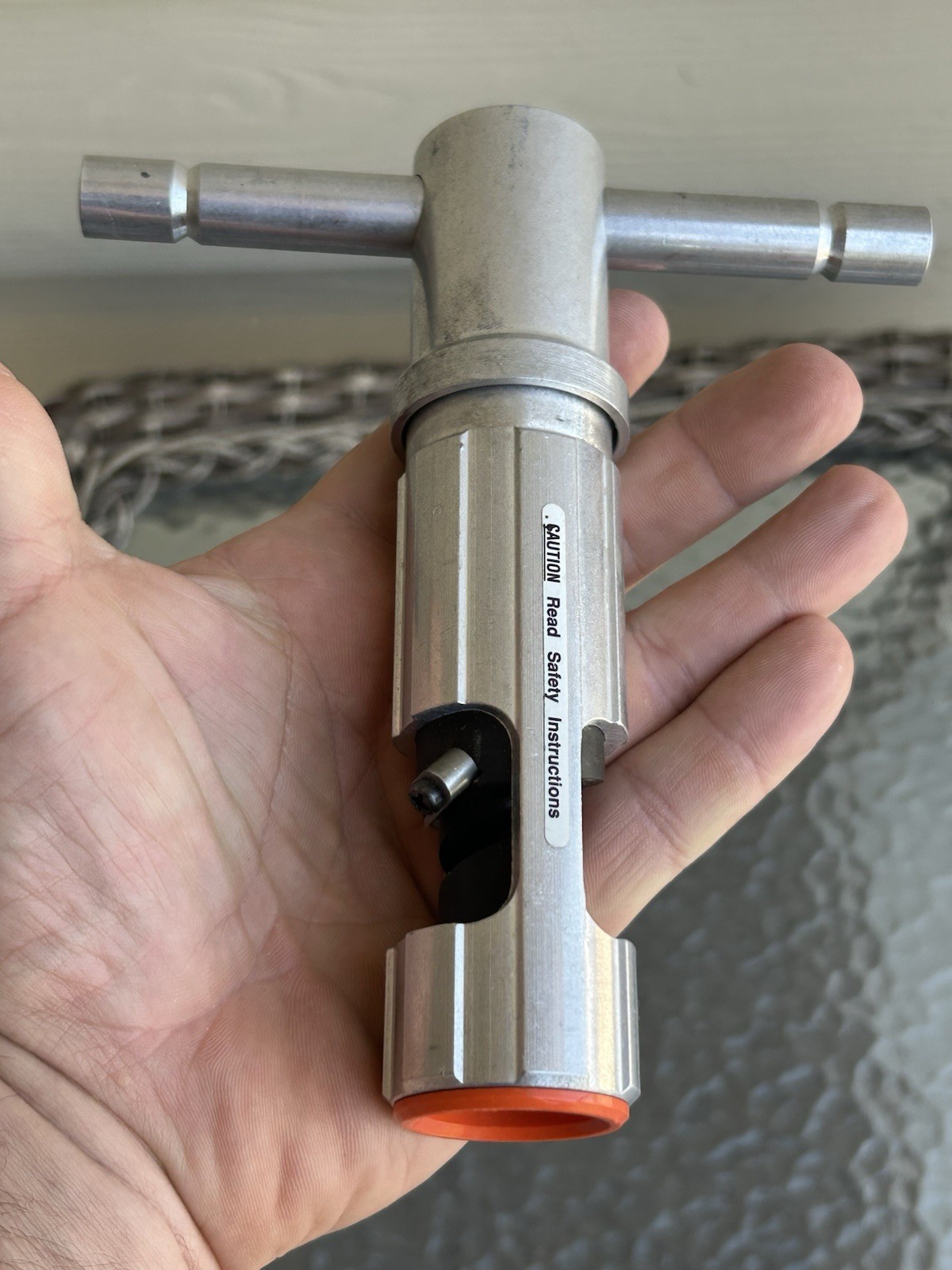 New! Ripley Cablematic (CST-21000) CORING TOOL w/T-Handle Orange