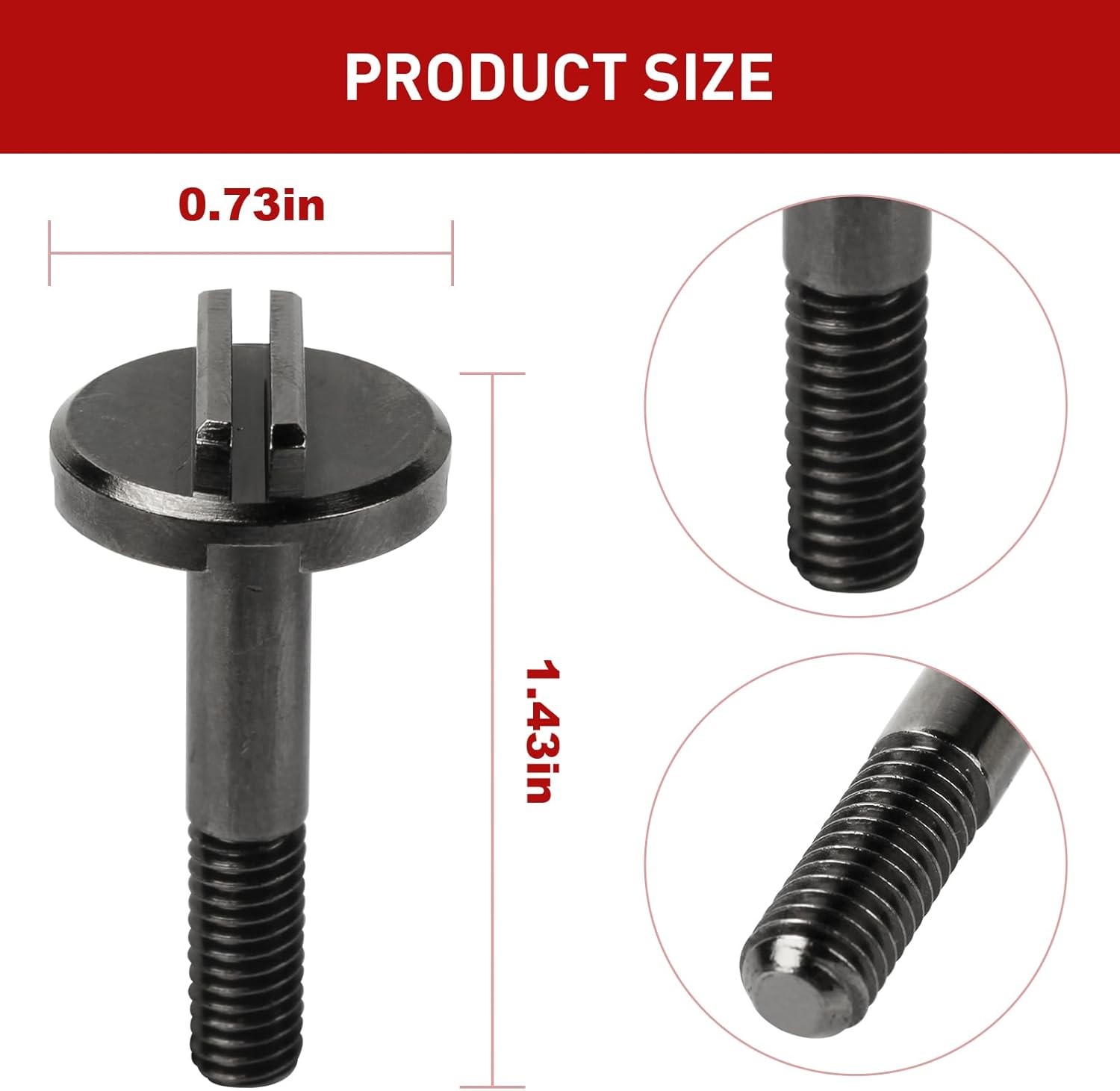 (2 Pack) Blade Clamp Screw Compatible with Milwaukee M18 Multi-Tool 2 pcs