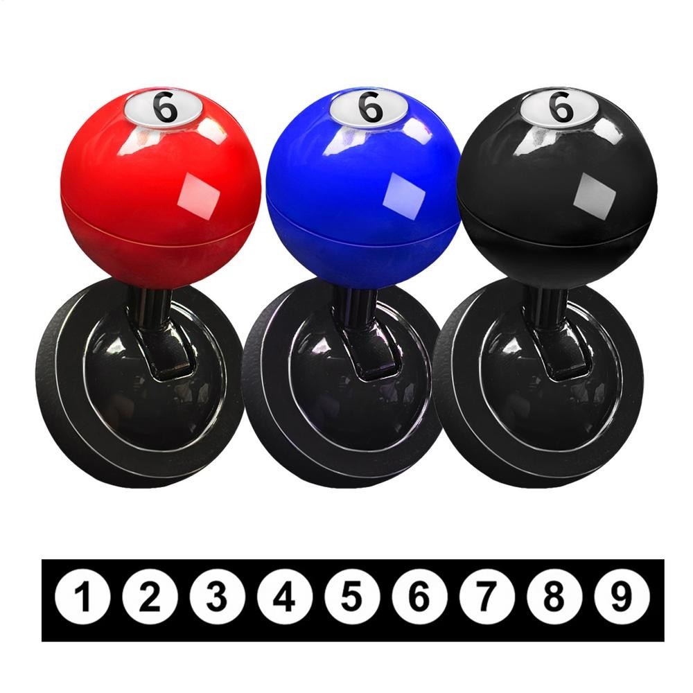 Car Push to Start Button Rocker Ball-bar Engine StartStop Button Joystick