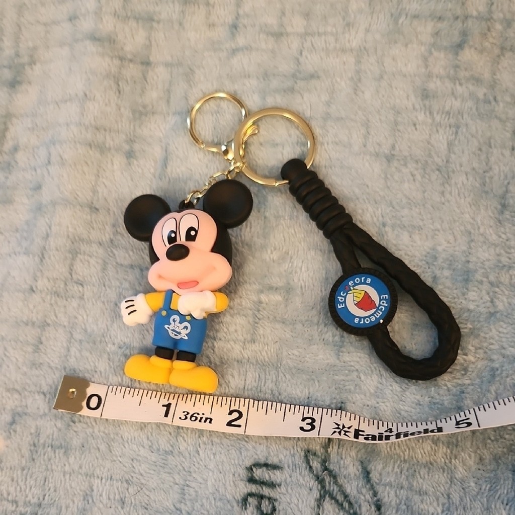 Mickey Mouse Key Chain with Strap