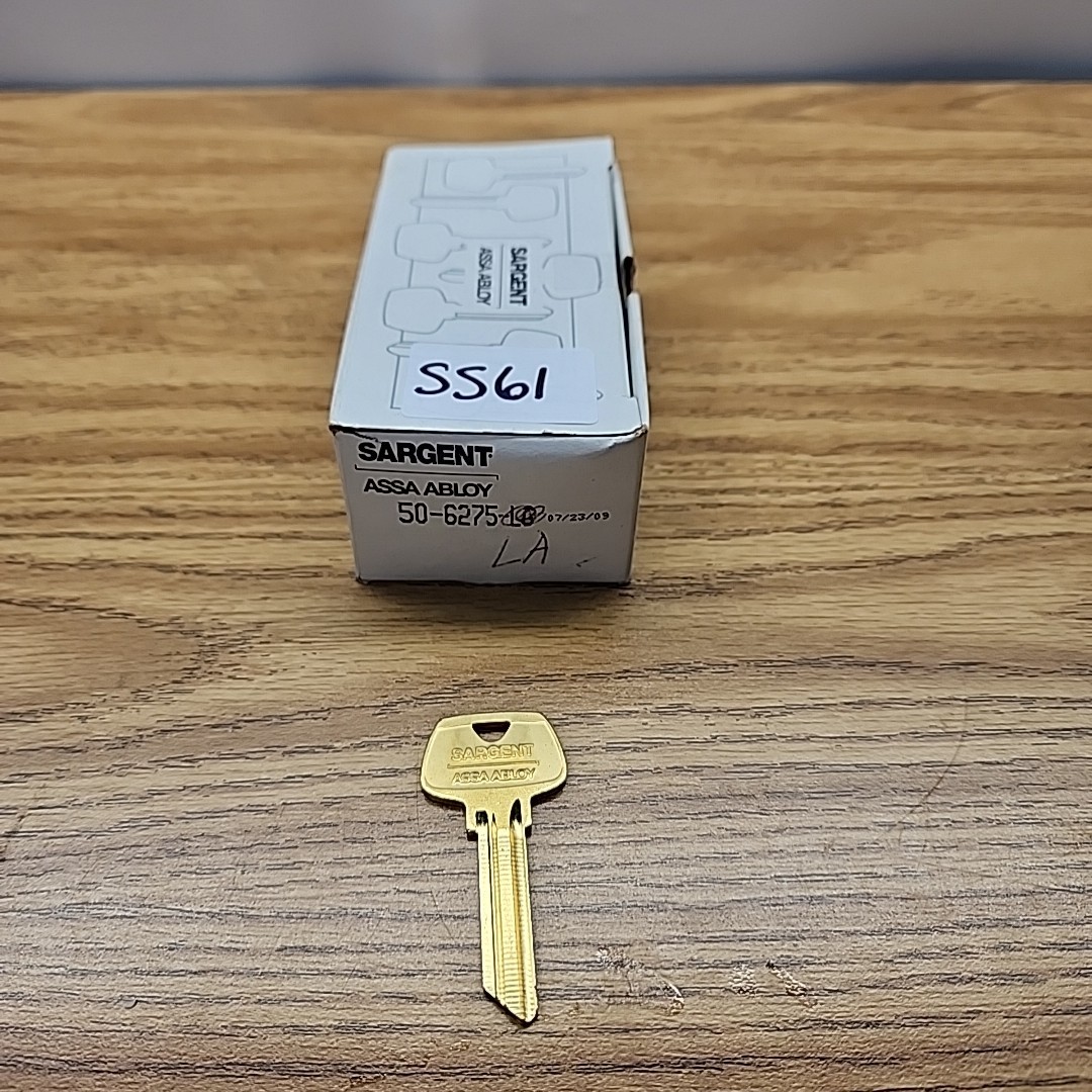 Sargent Assa Abloy 50-6275 LA Keyway 6 Pin Key Blank Lot Of 20