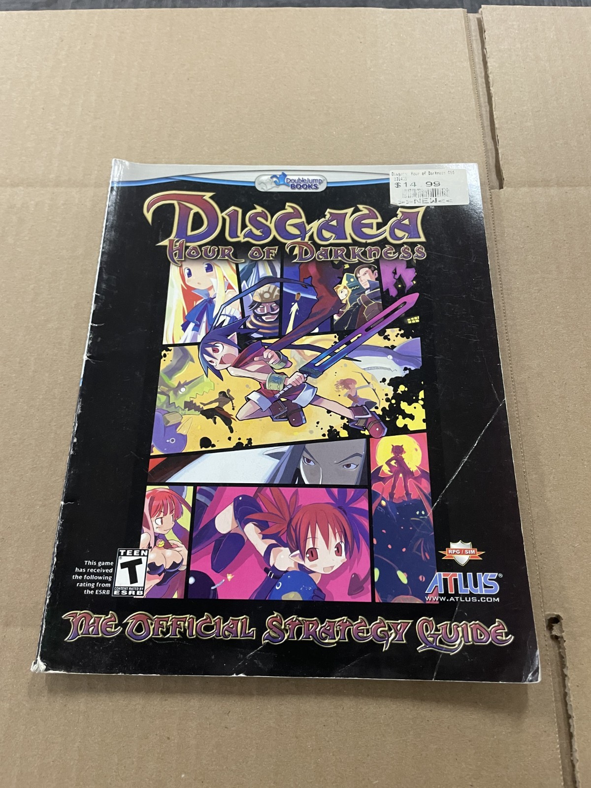 Disgaea Hour of Darkness Official Strategy Guide DoubleJump Books ATLUS