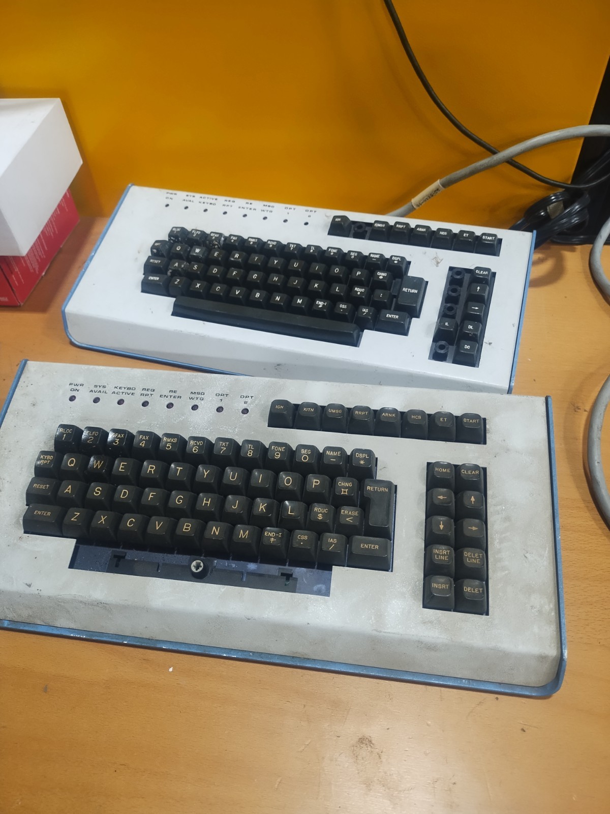 Vintage  ICOT CORPORATION  Lot Of Two KEYBOARDS.