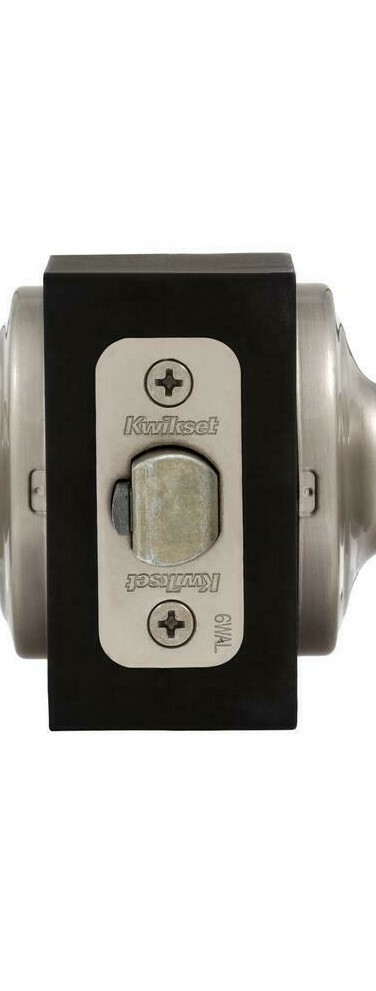KWIKSET REPLACEMENT ENTRY DOOR SPRING LATCH EXTERIOR FOR FRONT DOOR SECURITY