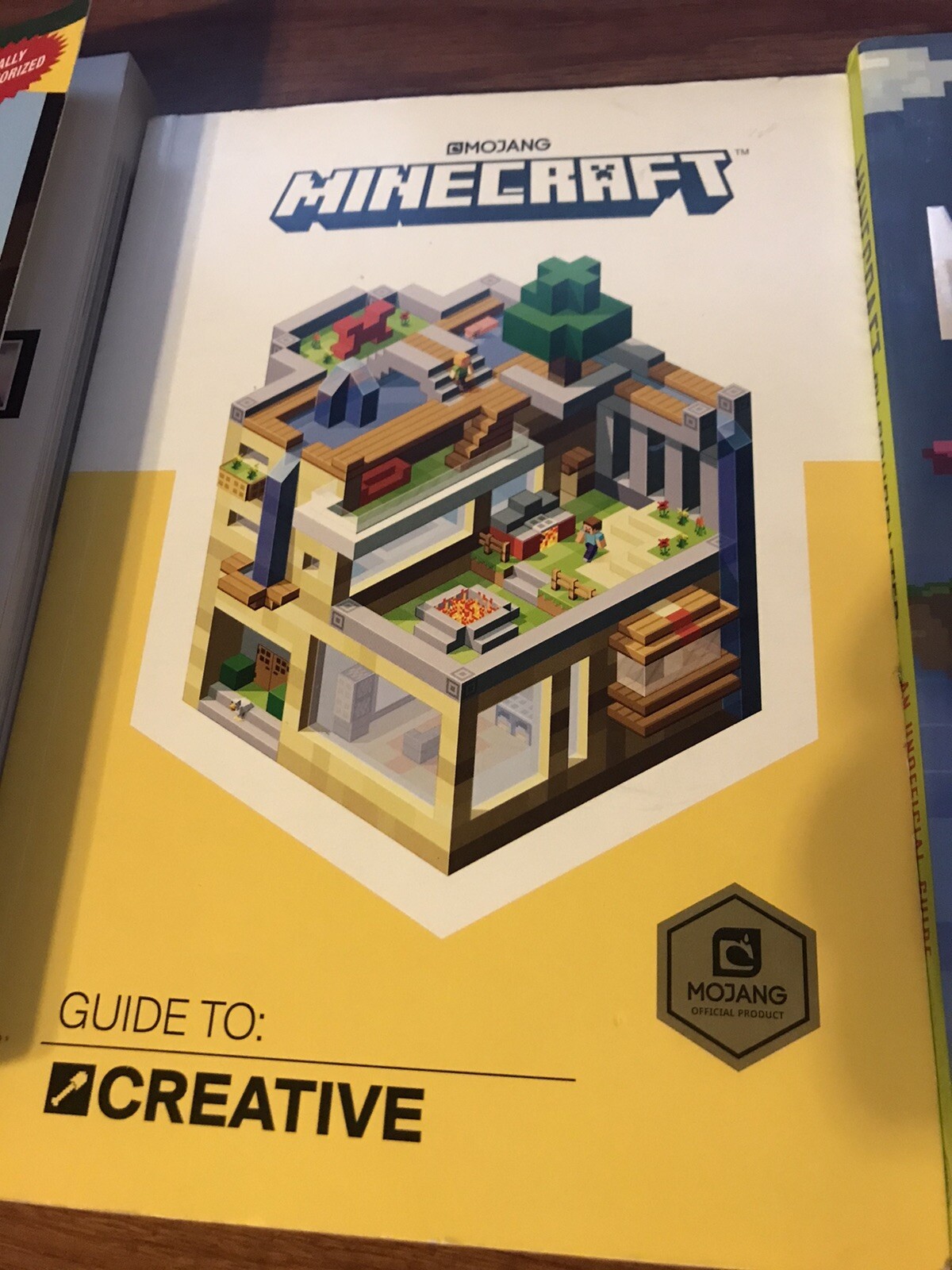 Minecraft books lot (3) - EUC Mega Builder Concrafter Mojang Creative