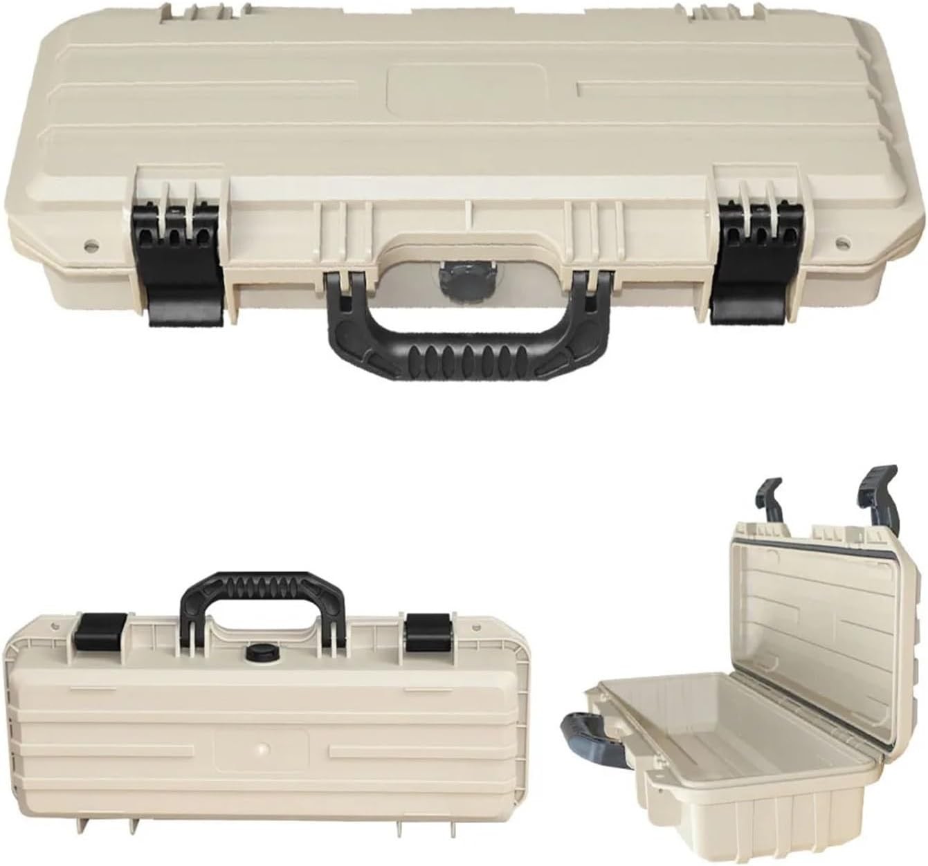 Waterproof Dustproof Plastic Tool Box Long Toolbox PP Plastic Instrument Storage
