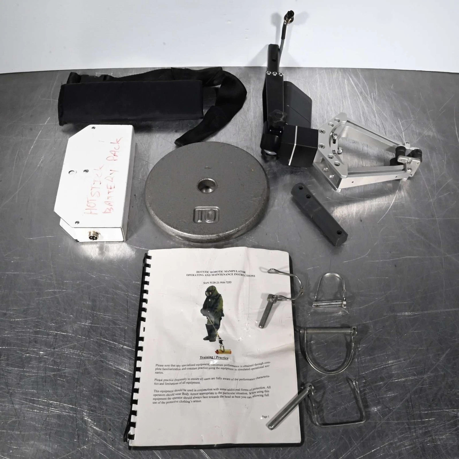 Med-Eng Systems Hotstic Eagle MK-V Robotic Manipulator for EOD Removal in Case
