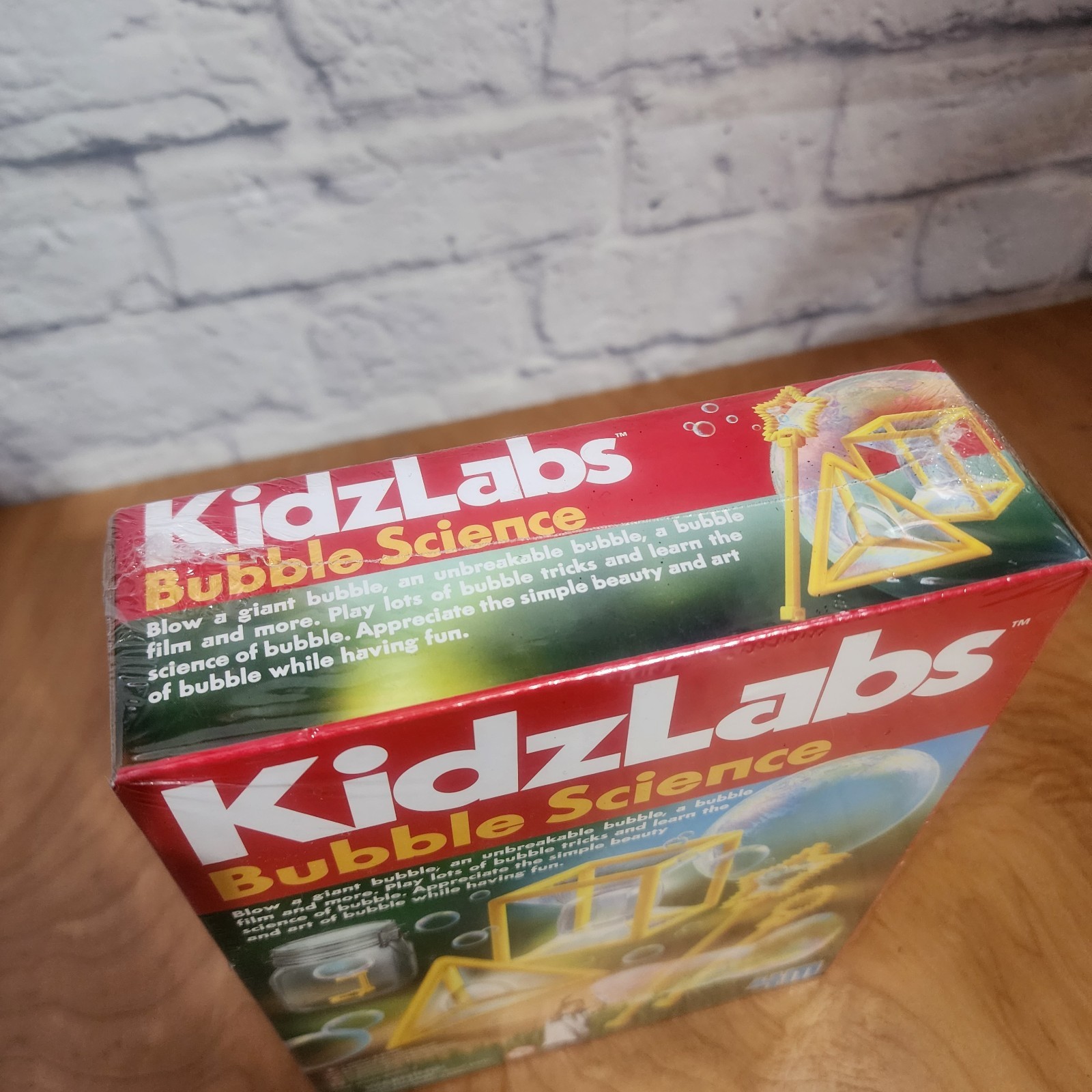 KidzLabs Bubble Science Kit Educational STEM Activities by 4M Sealed