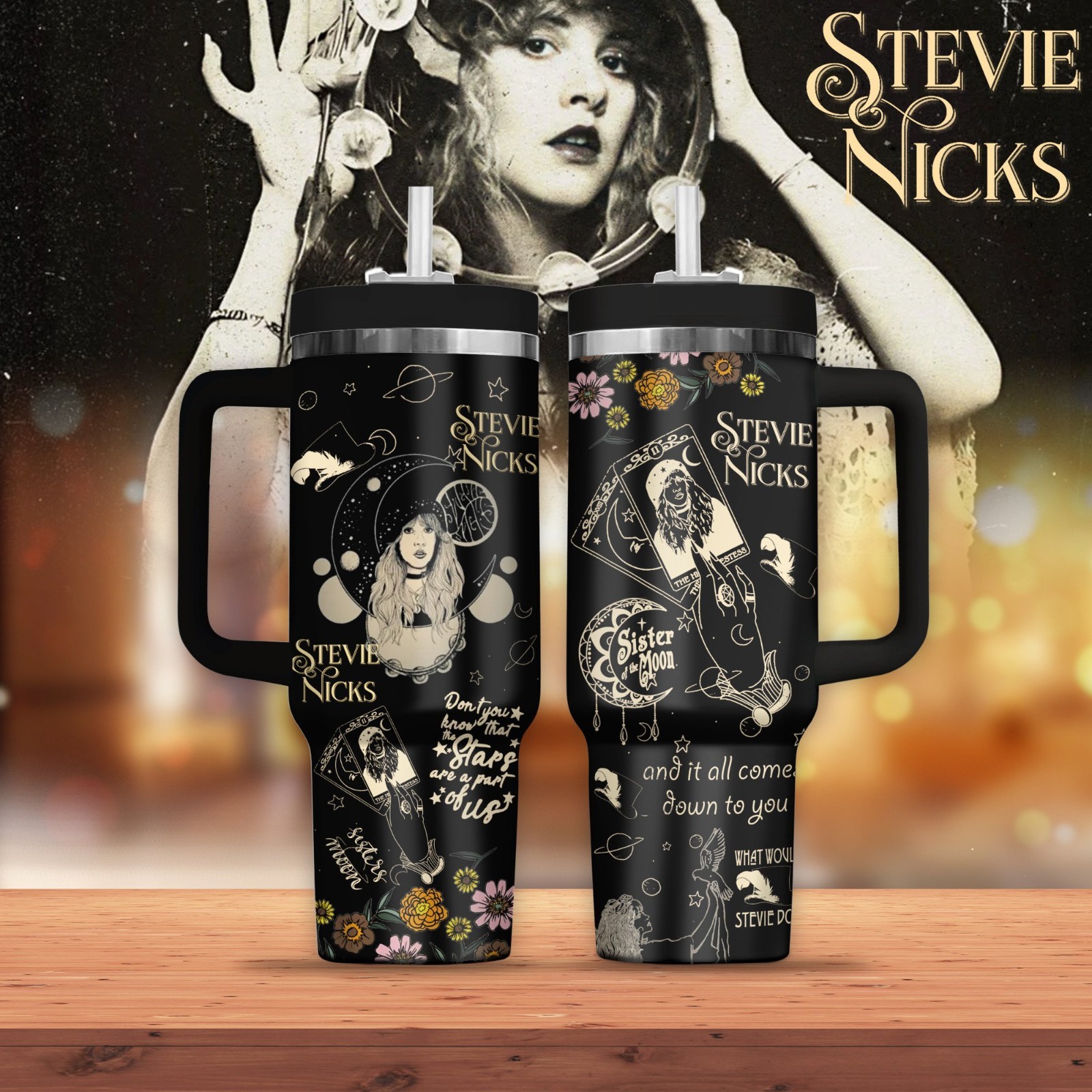 New Stevie Nicks Music Gift For Fans 40oz Tumbler  SO846