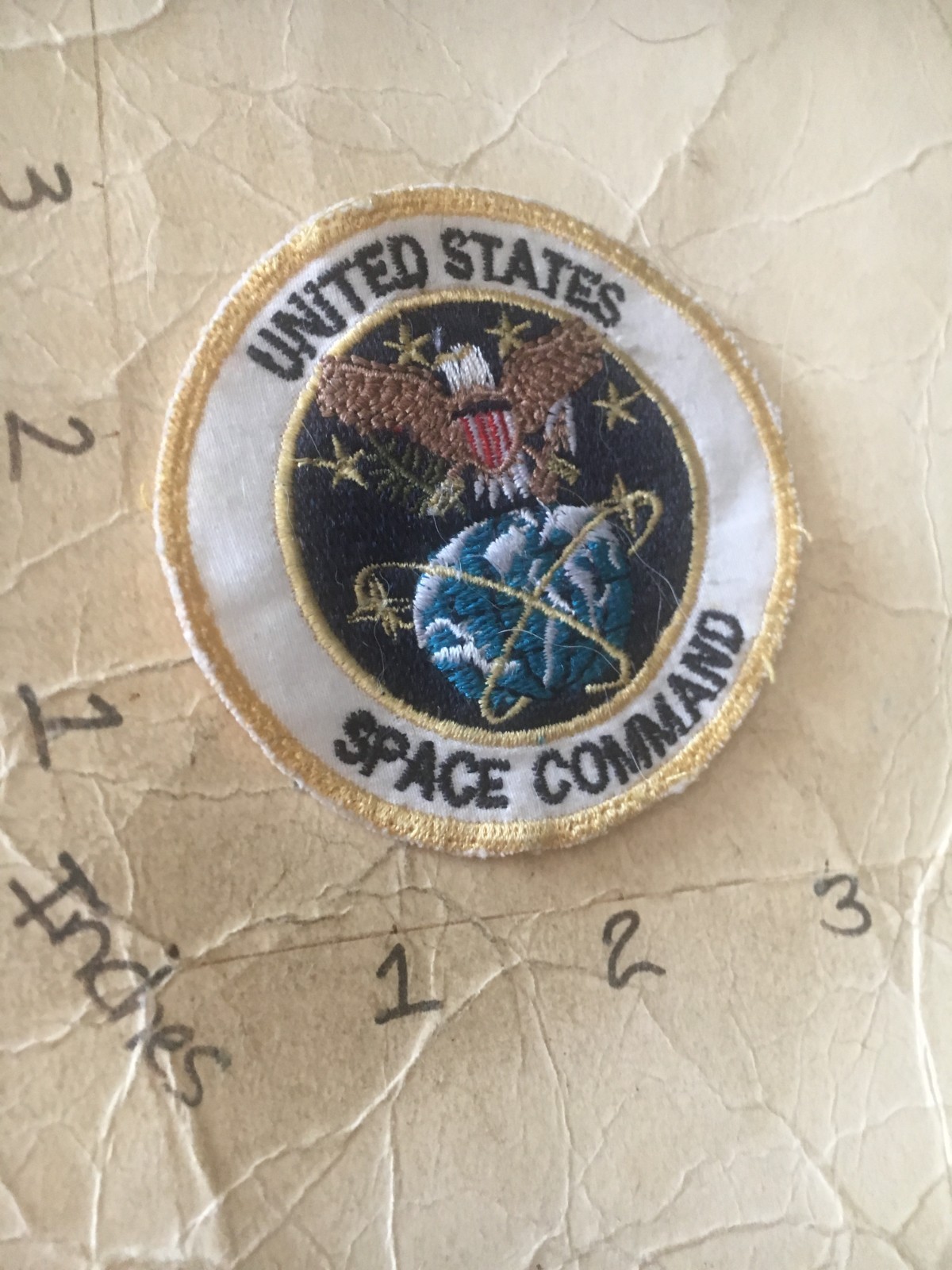 US Space Command round patch 9/10/25
