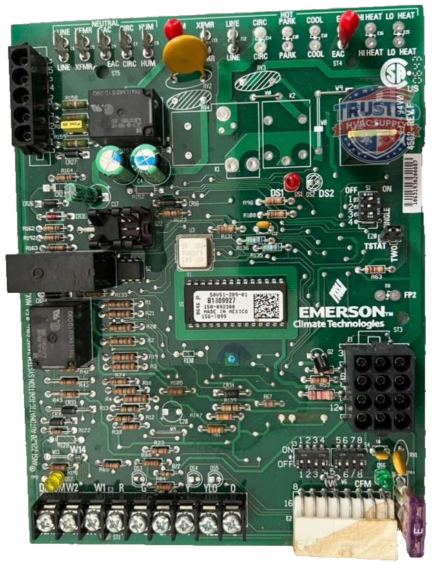 50V51-289-01 AS PICTURED Furnace Control Board