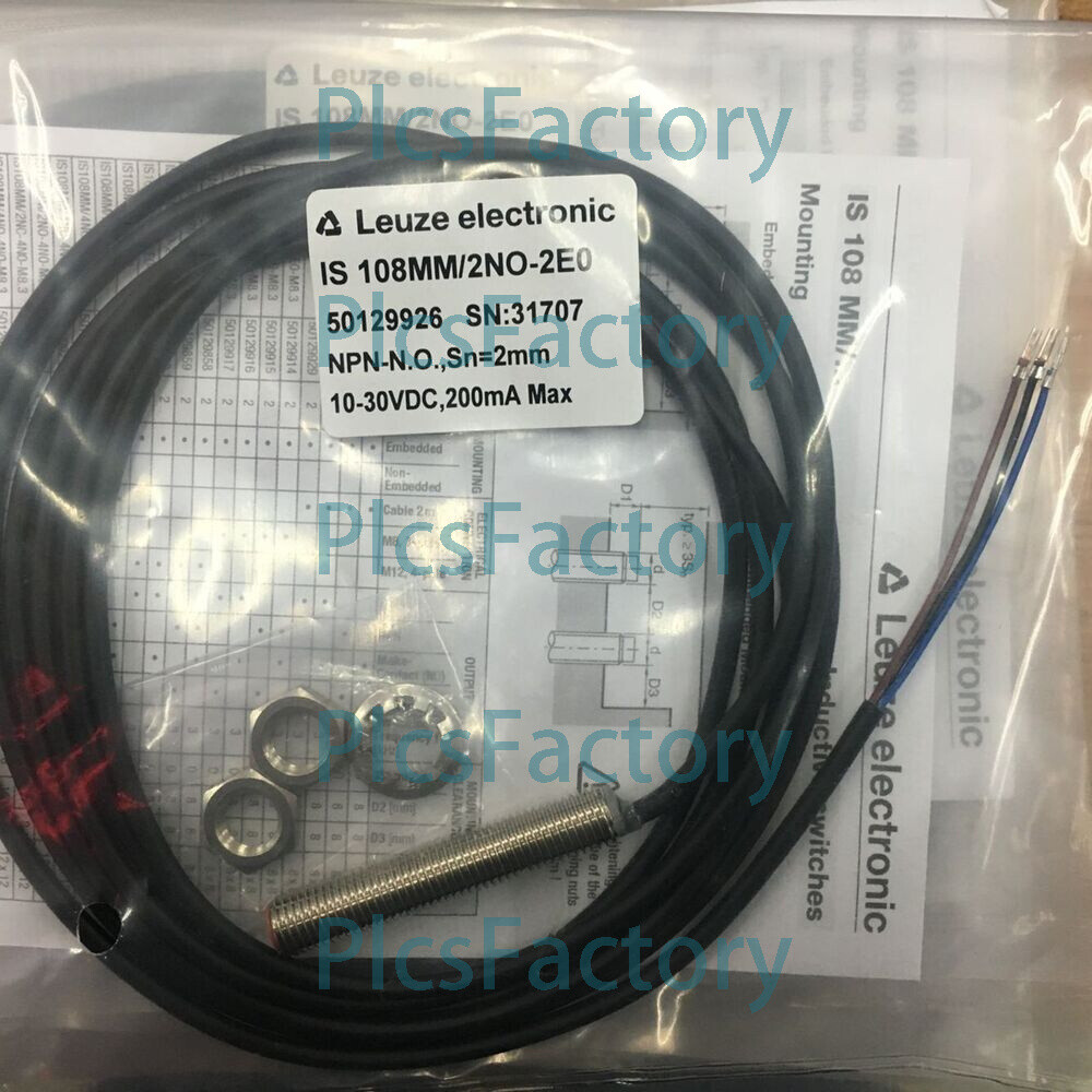 New IS 108MM/2NO-2E0 For Leuze photoelectric switch Free Shipping