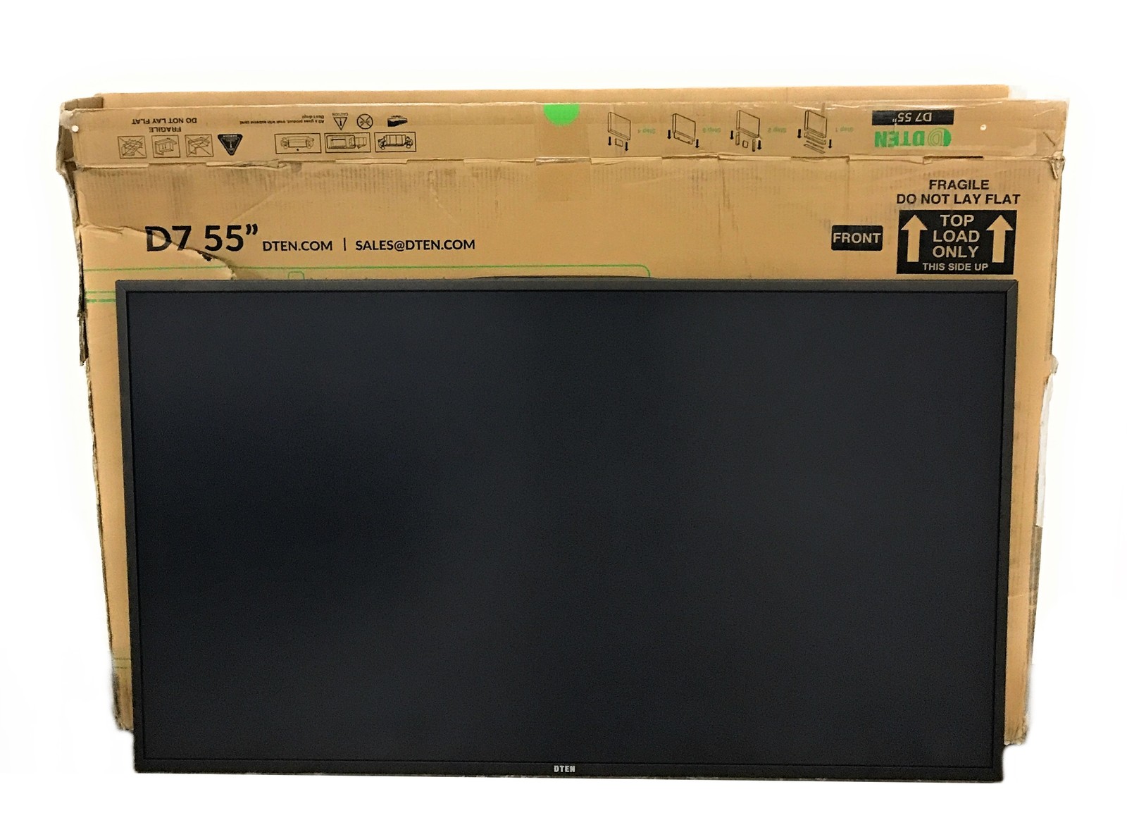 NOB DTEN D7 DB50455 55" All-In-One Interactive 4K Touch Display NO PC/CAMERA BAR