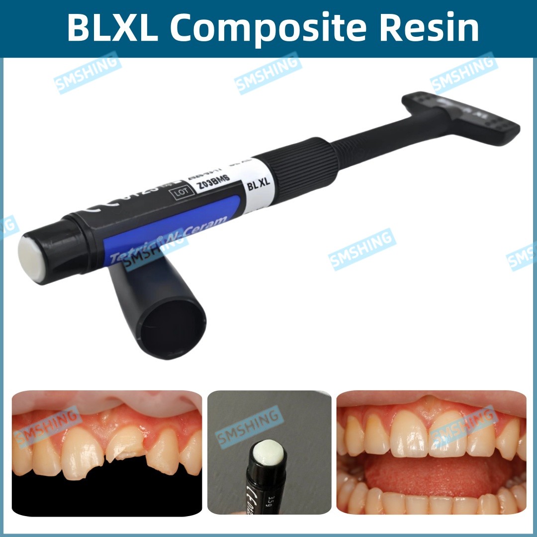 Dental BLXL Tetric N-Ceram Filling Composite Resin BL XL Bleach Color Veneer