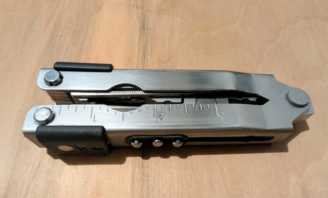 Gerber MP600 Bluntnose Custom Modded With Scissors & Chisel Added See Pictures