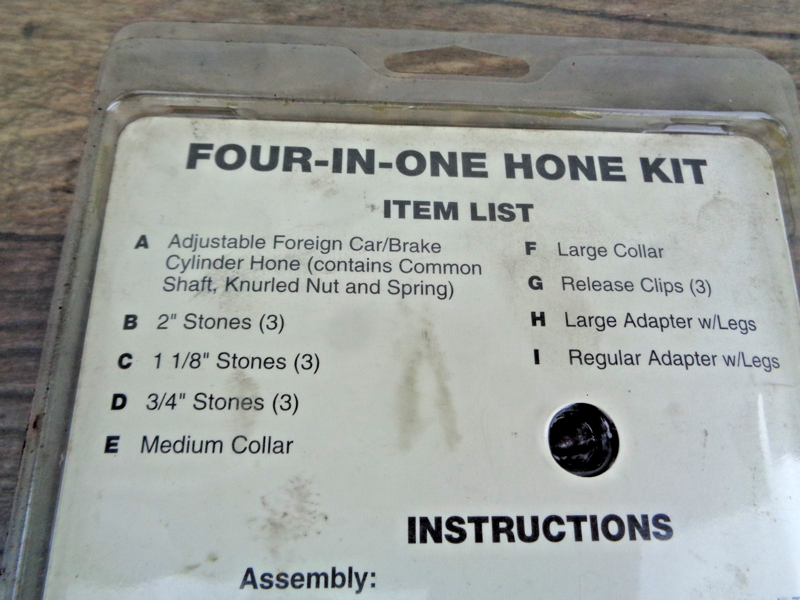 CF330 Brake Hone Kit 4 In 1 + Additional Hone