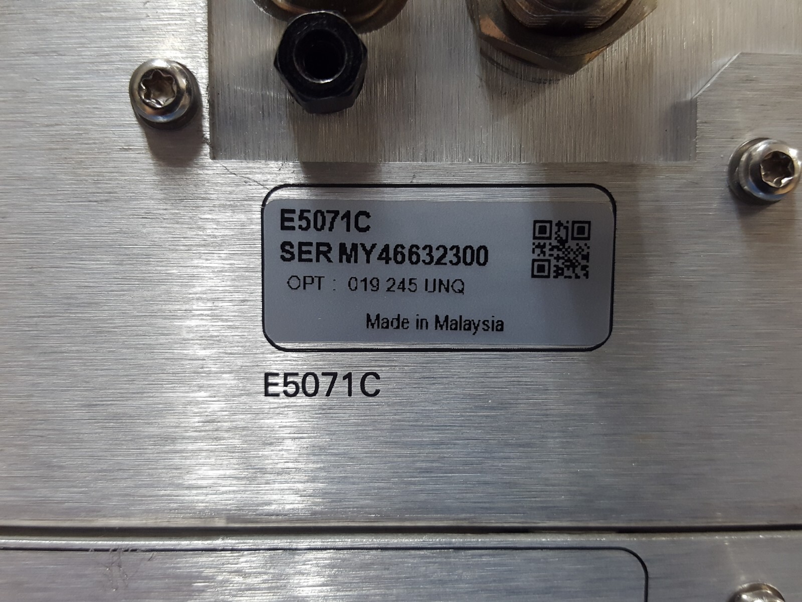 Keysight E5071C: Network Analyzer, 100kHz-4.5GHz, W/Opt. 245 WIN7 (2300)