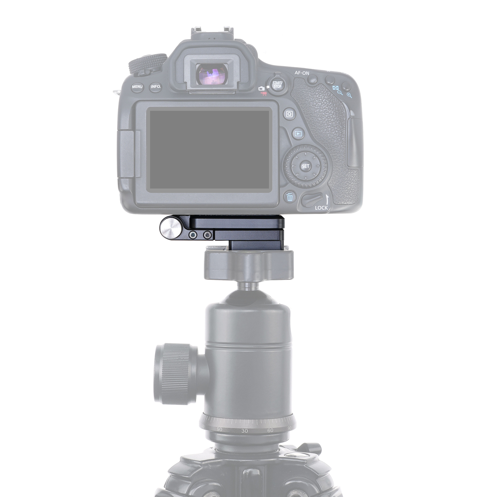 Foldable L-Shaped Quick Release Plate for Camera -Arca-Swiss Vertical/Horizontal