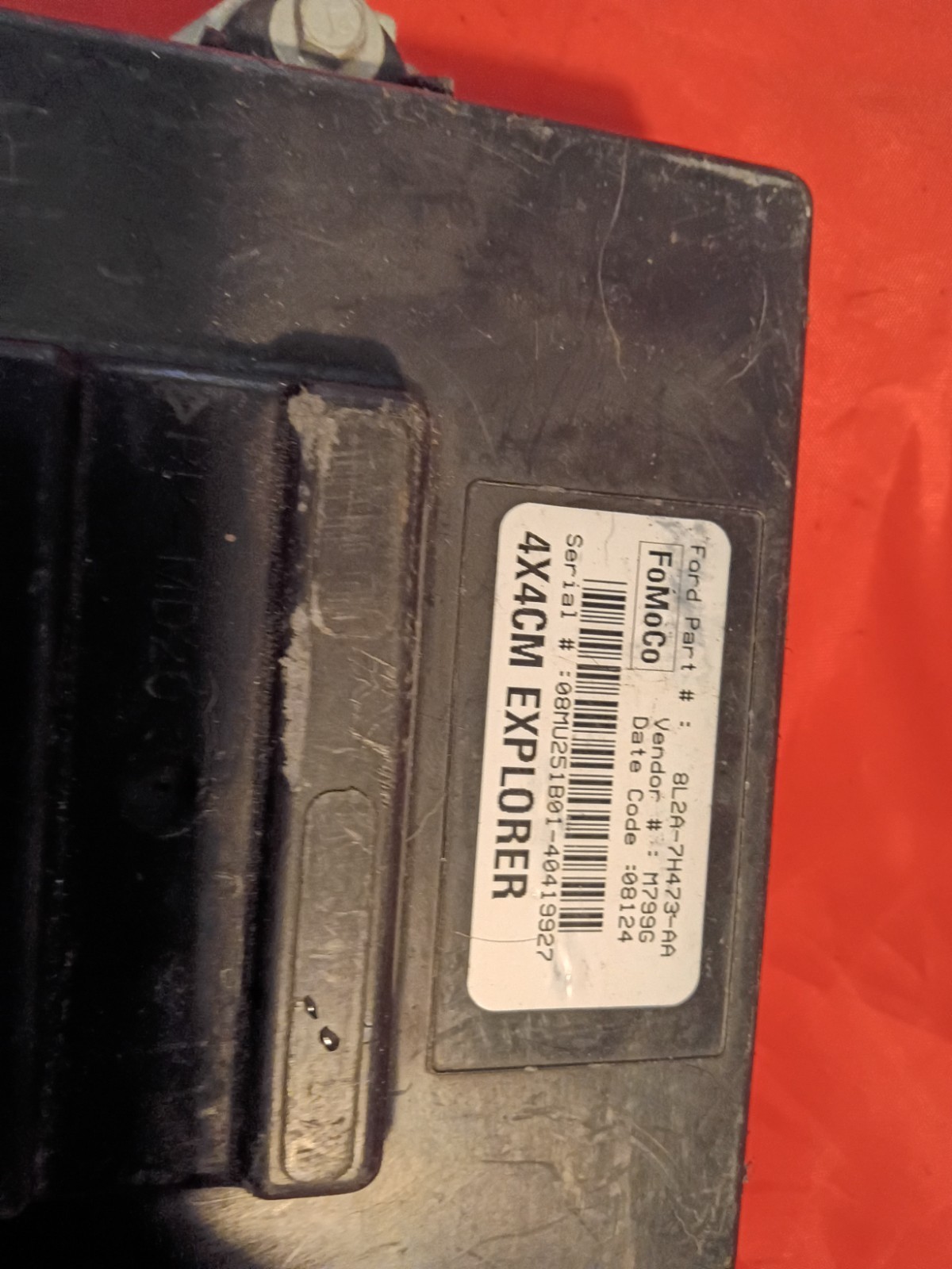 2008 Ford Explorer TCM Transfer Case Module 8L2A-7H473-AA