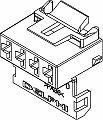 Automotive Connectors 4P FEMALE BLACK 630 SERIES 46 AMPS