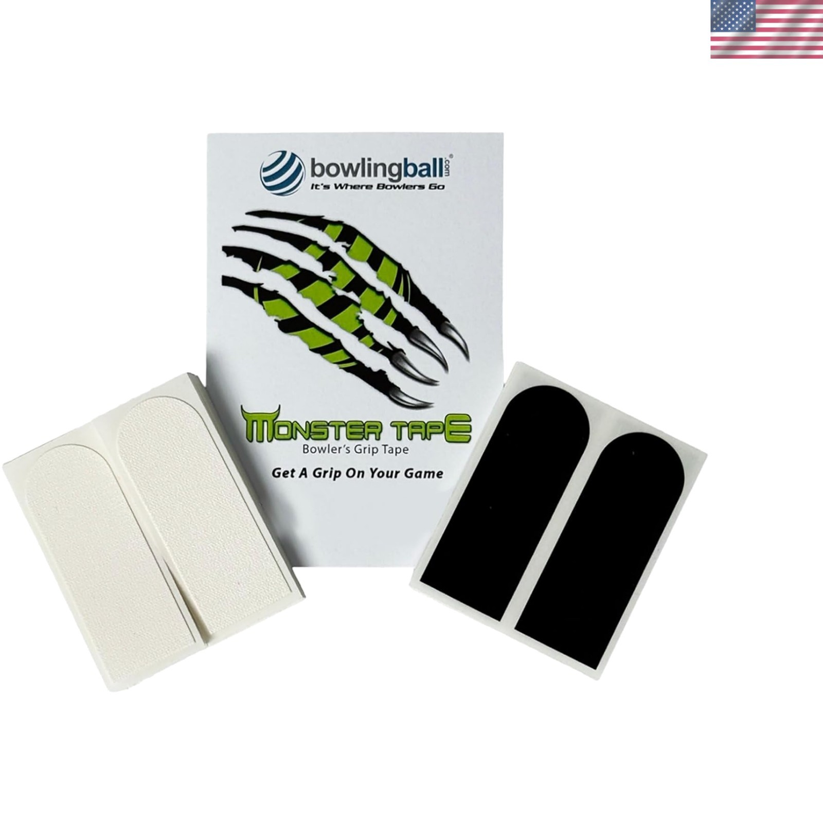 Monster Tape - Thumb/Finger Tape for Sizing & Consistent Release - Bowling Ac...