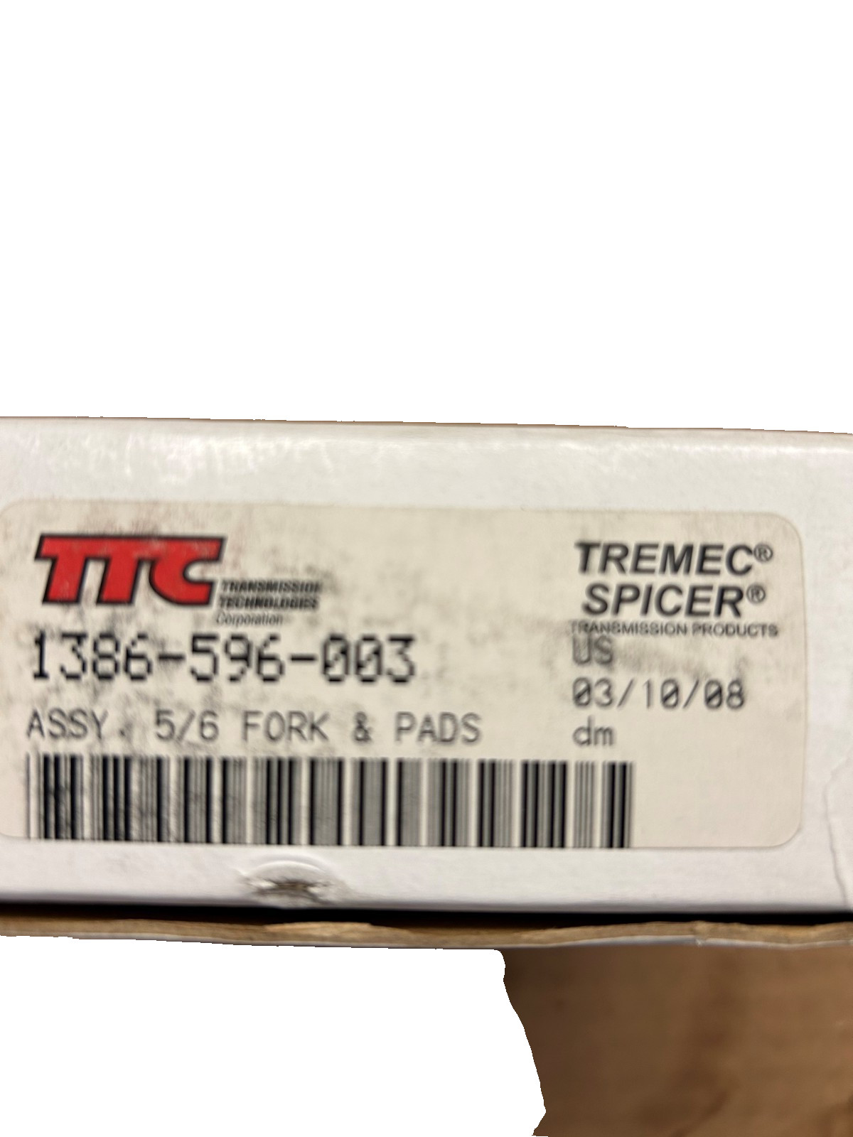 1386-596-003 T-56 5th & 6th Shift Fork Casting # 1386-096-003 Fits 1993-2007