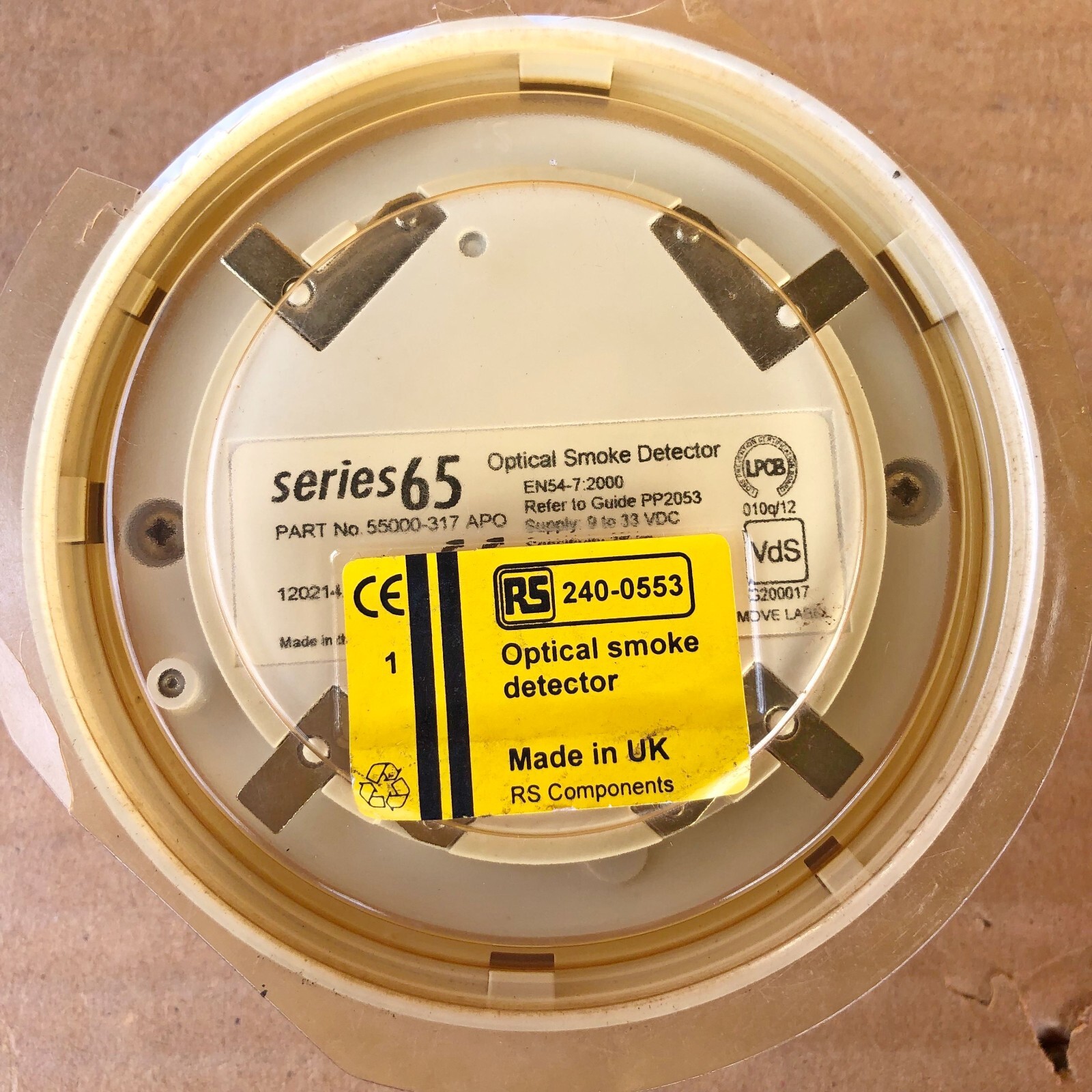 APOLLO 55000-317 APO OPTICAL SMOKE DETECTOR