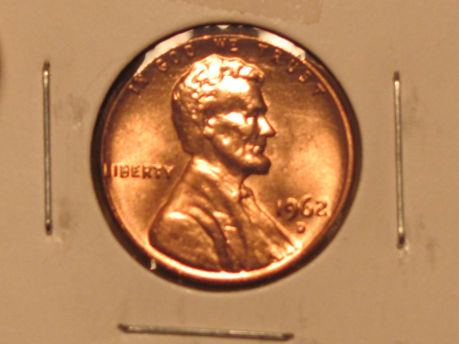 1962 P&D Set - Lincoln Memorial Cent - Uncirculated