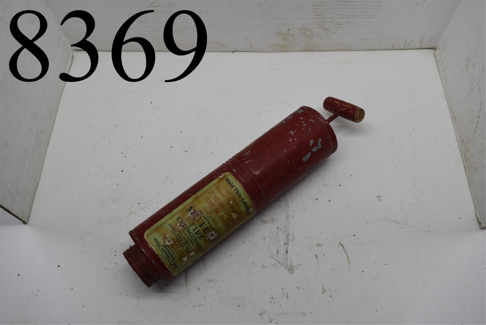 mutual fire extinguisher National Supply & Service Corp Dry Chemical Type