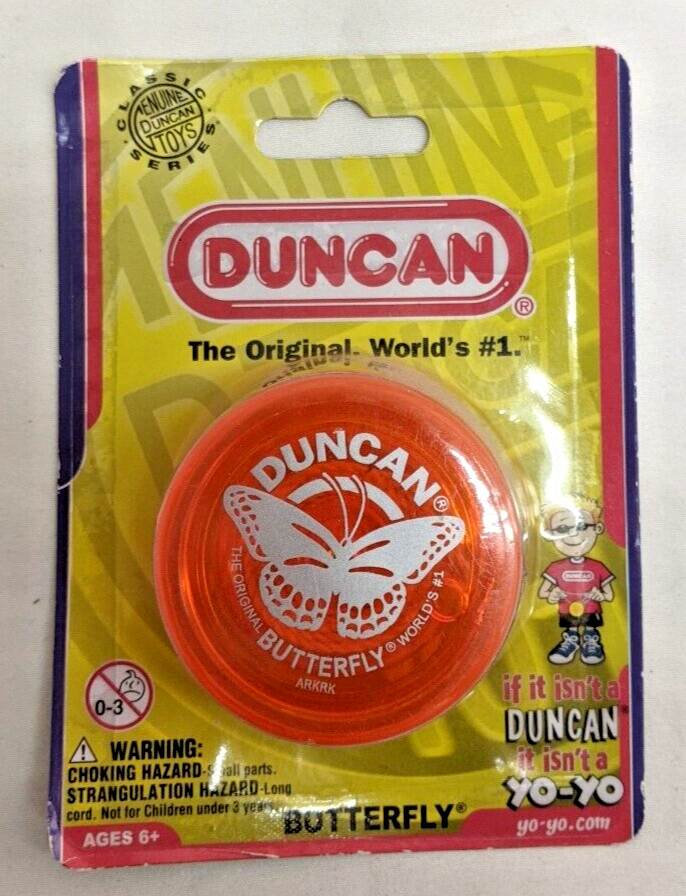 Duncan Butterfly Yo-Yo Orange   LW
