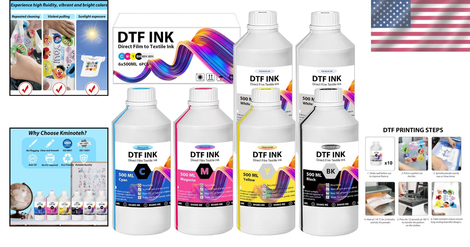 Water-Based Ink Compatible with Various Printers
