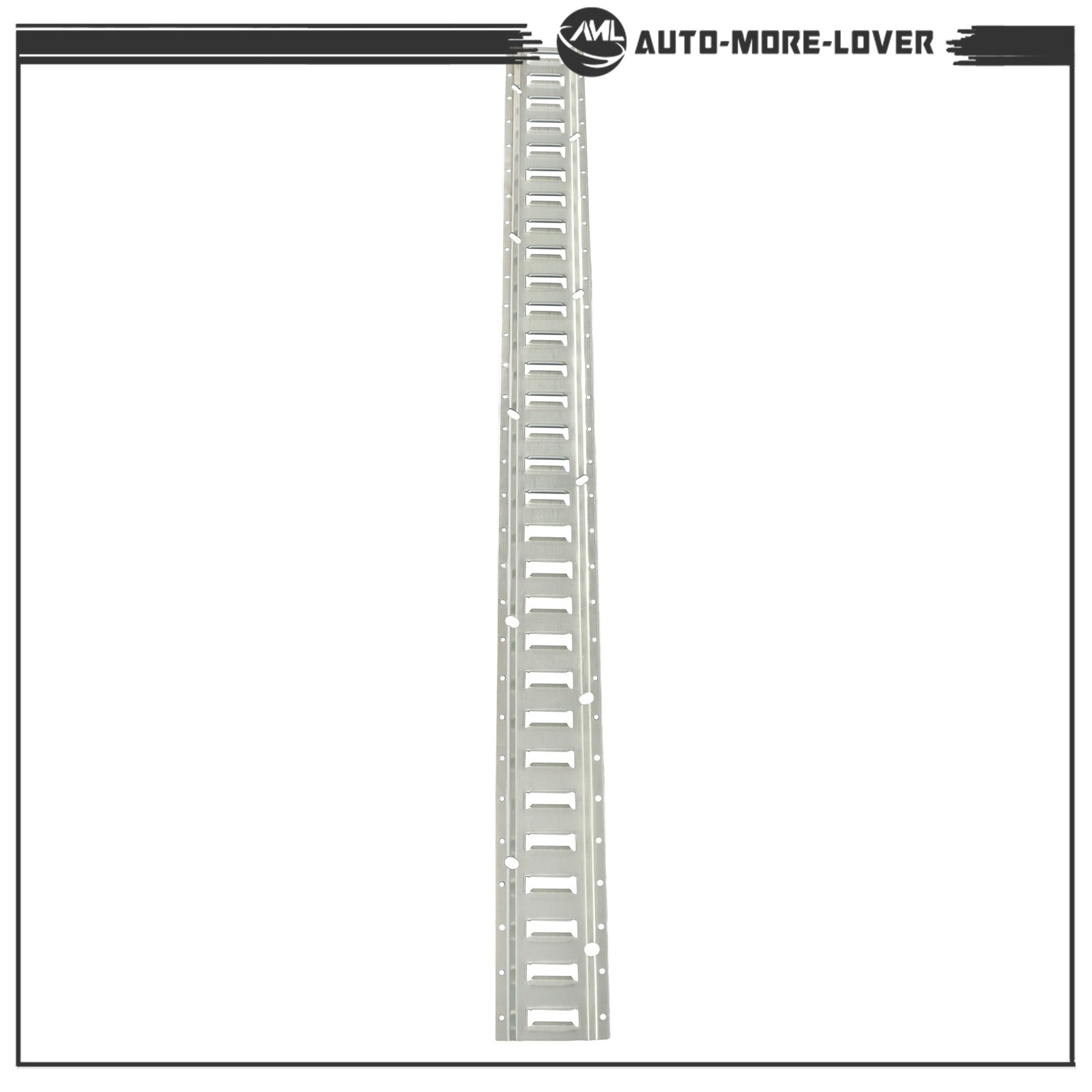 24PC E Track Tie-Down Rail Kit 5' E-Tracks Set Includes 8 Steel Rails & 8 O-Ring