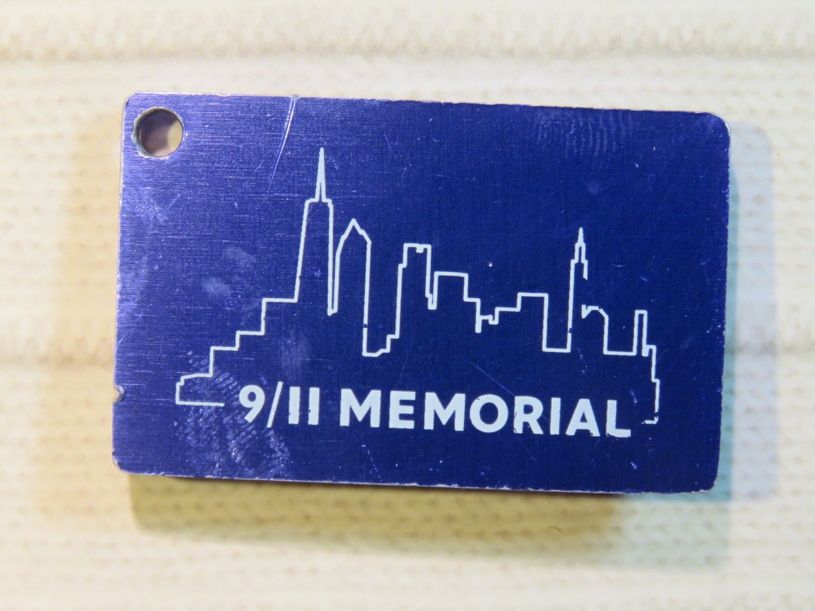 1.9" Refrigerator Magnet: 9/11 Memorial of New York City Twin Towers Destruction