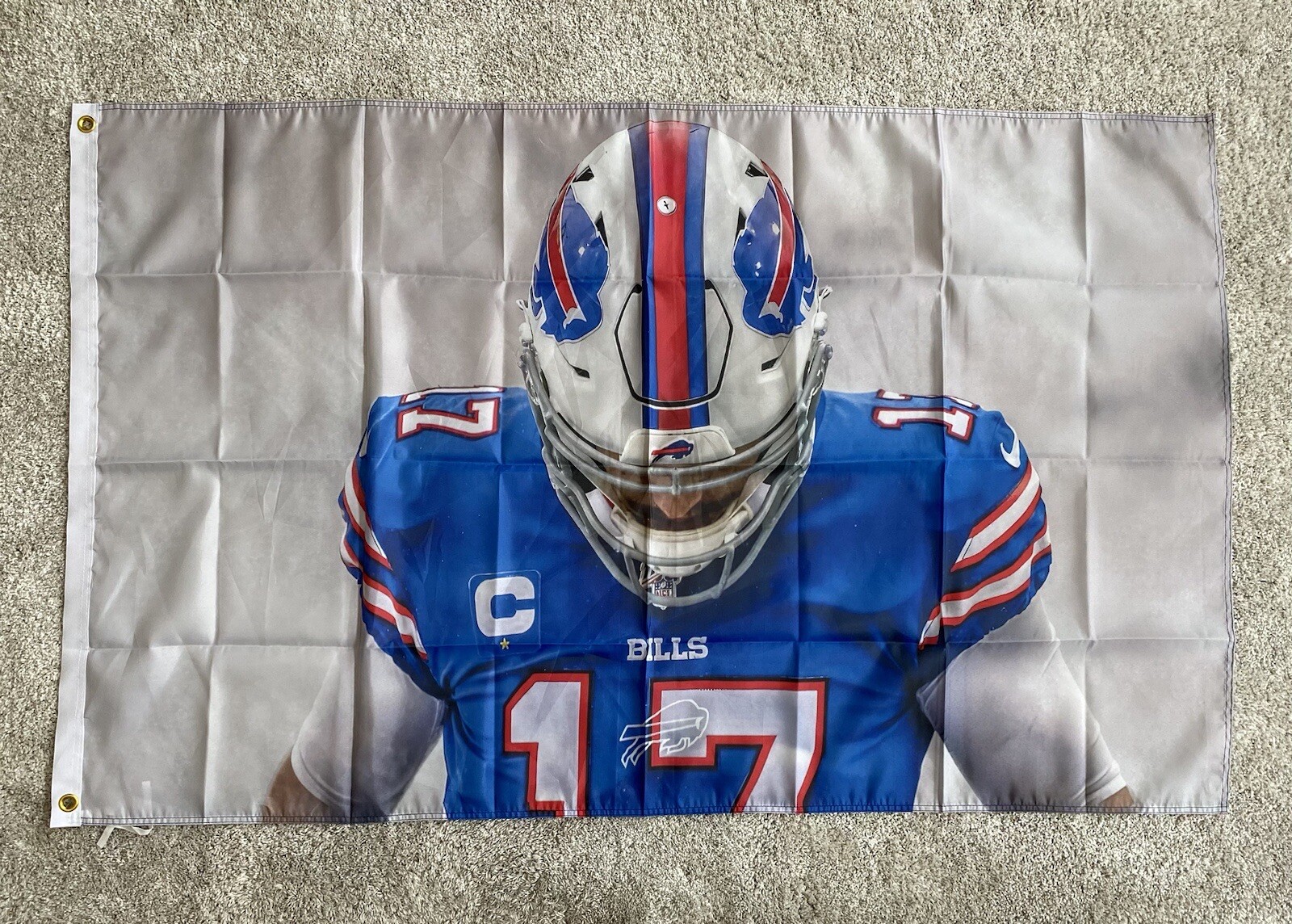 Buffalo Football Flag Josh Allen 3x5'