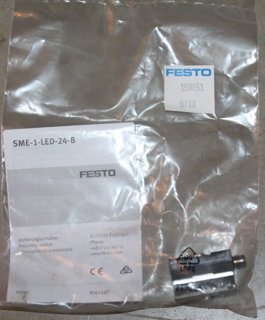 Festo SME-1-LED-24-B Proximity Sensor Switch 150851 SME1LED24B Nib New