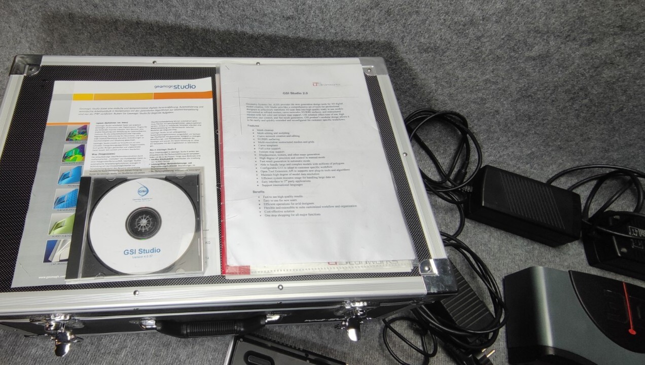 3D Digital Corp. Optix 400 3D-Scanner Laser + GSI Studio Software + Notebook