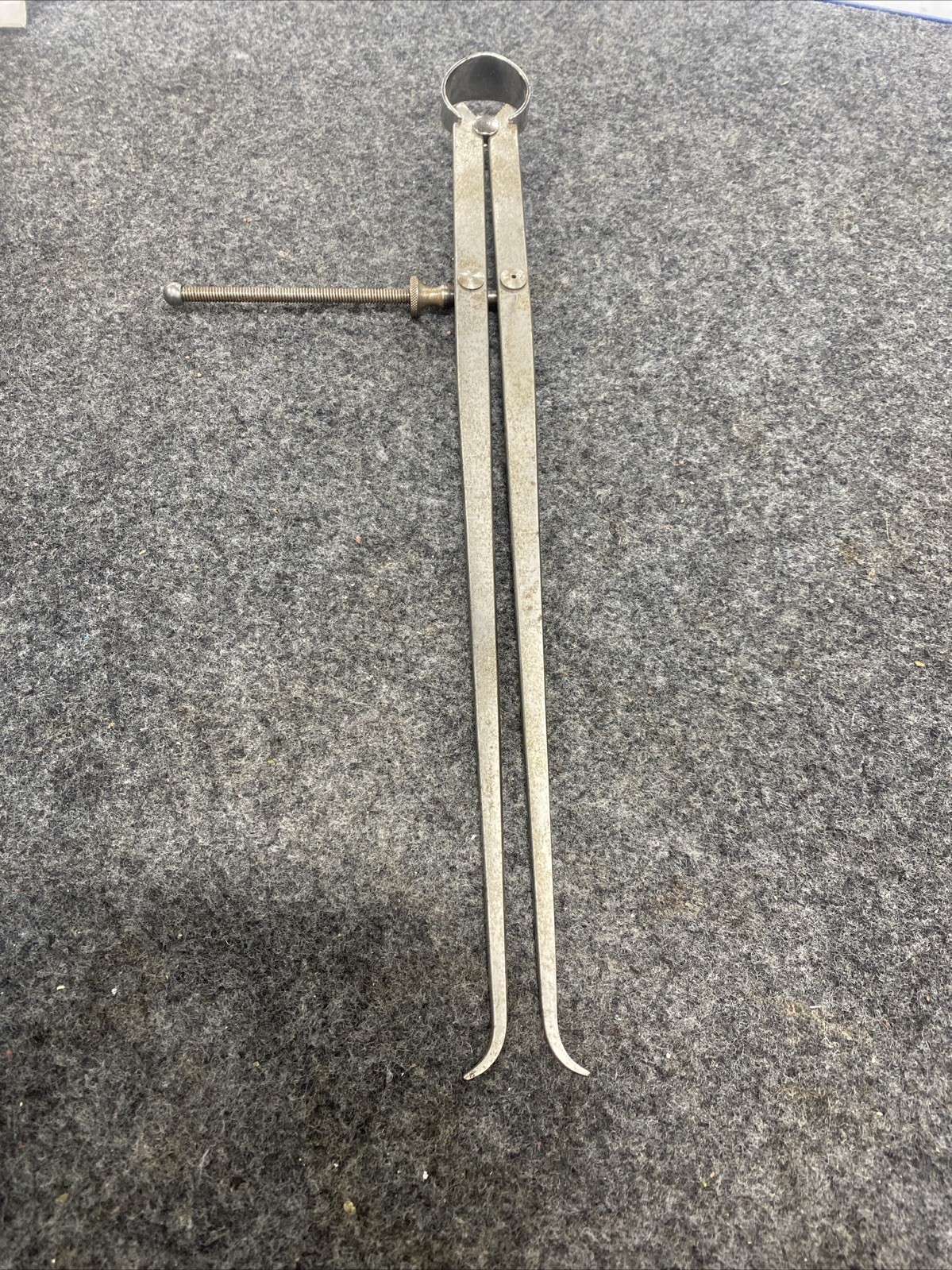 Vintage L.S. Starrett Divider Caliper Drafting Tool 13"
