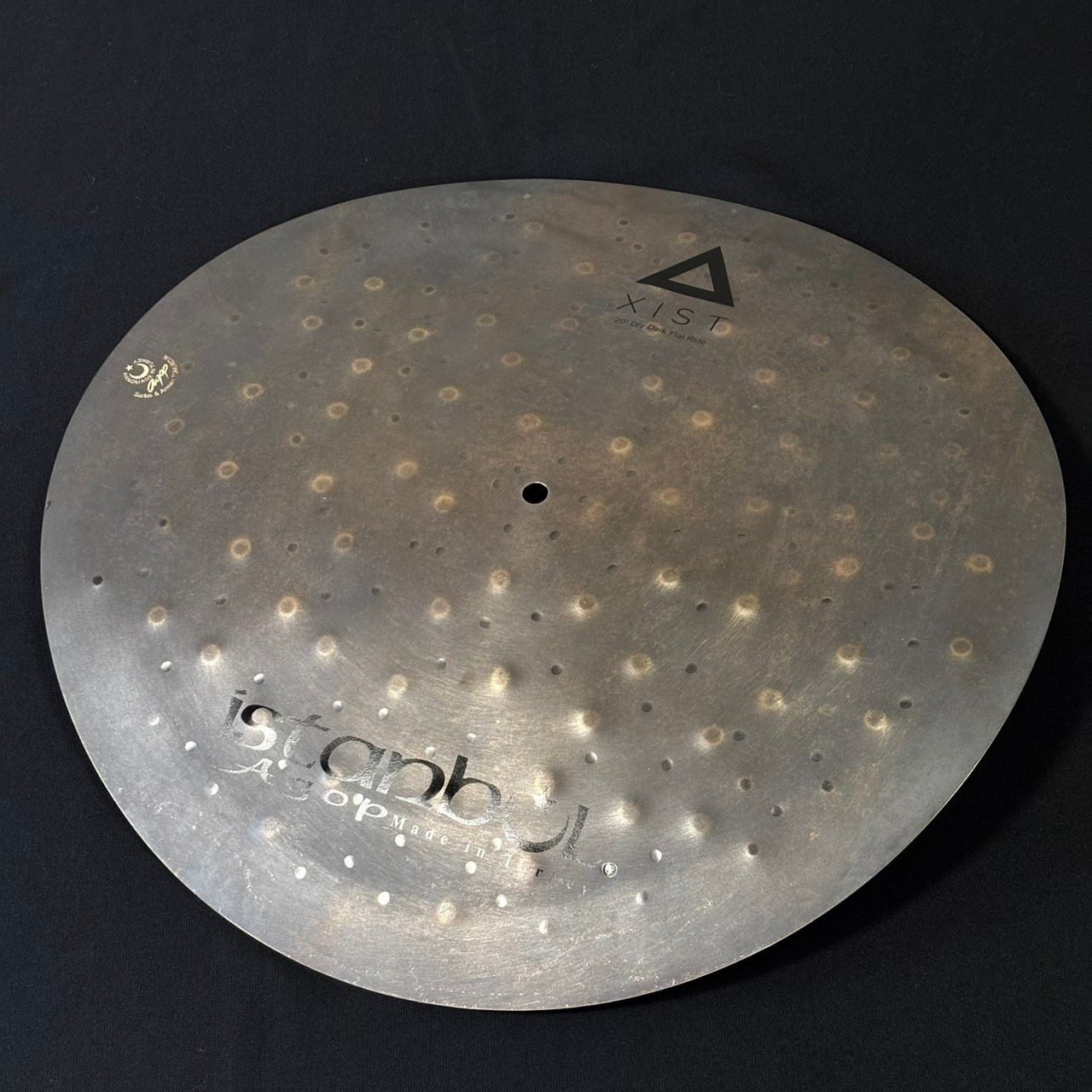 Istanbul Agop Xist Dry Dark 20 Inch Flat Ride Cymbal Outlets Discount