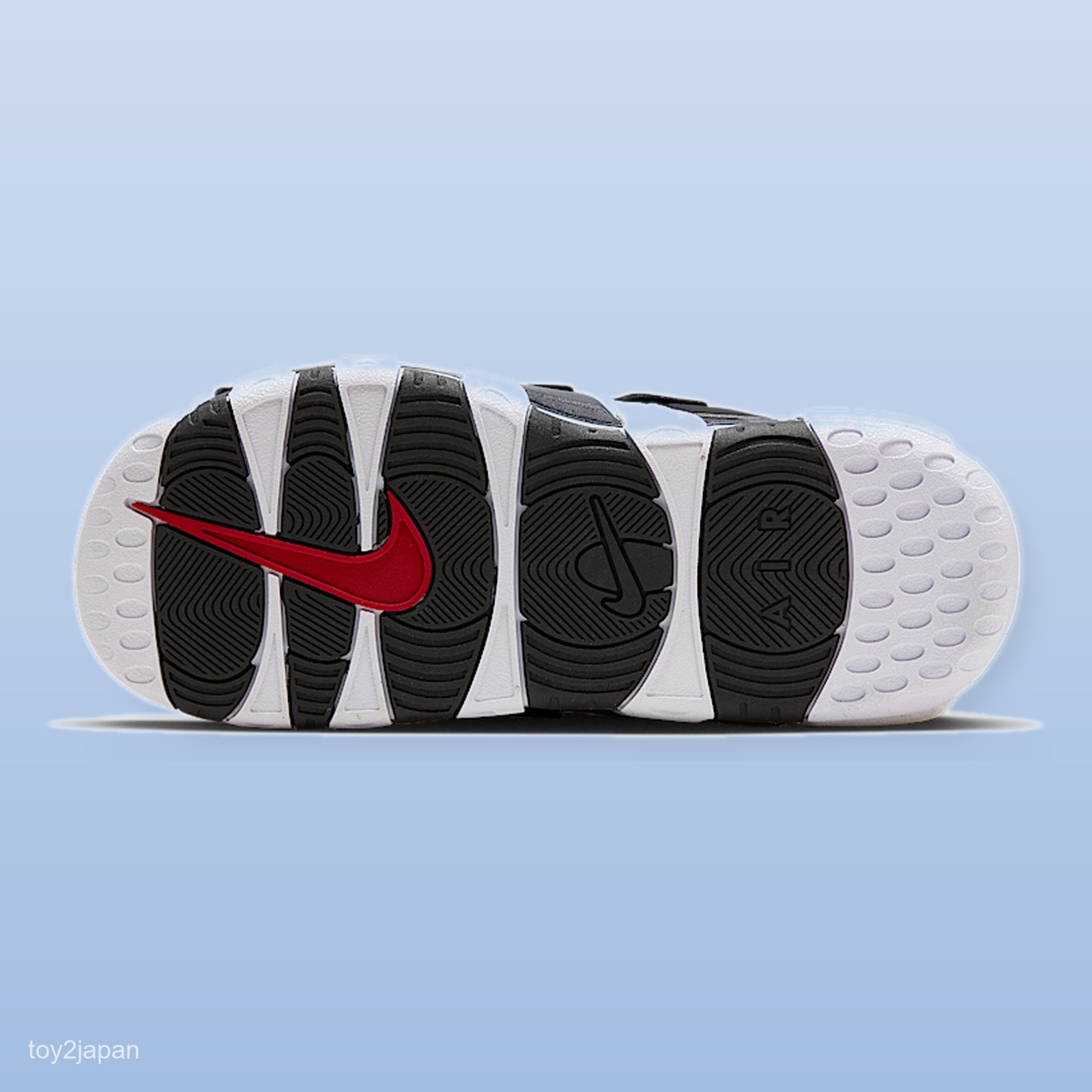 Nike Air More Uptempo FB7818-100 White Black Varsity Red Men's Size New