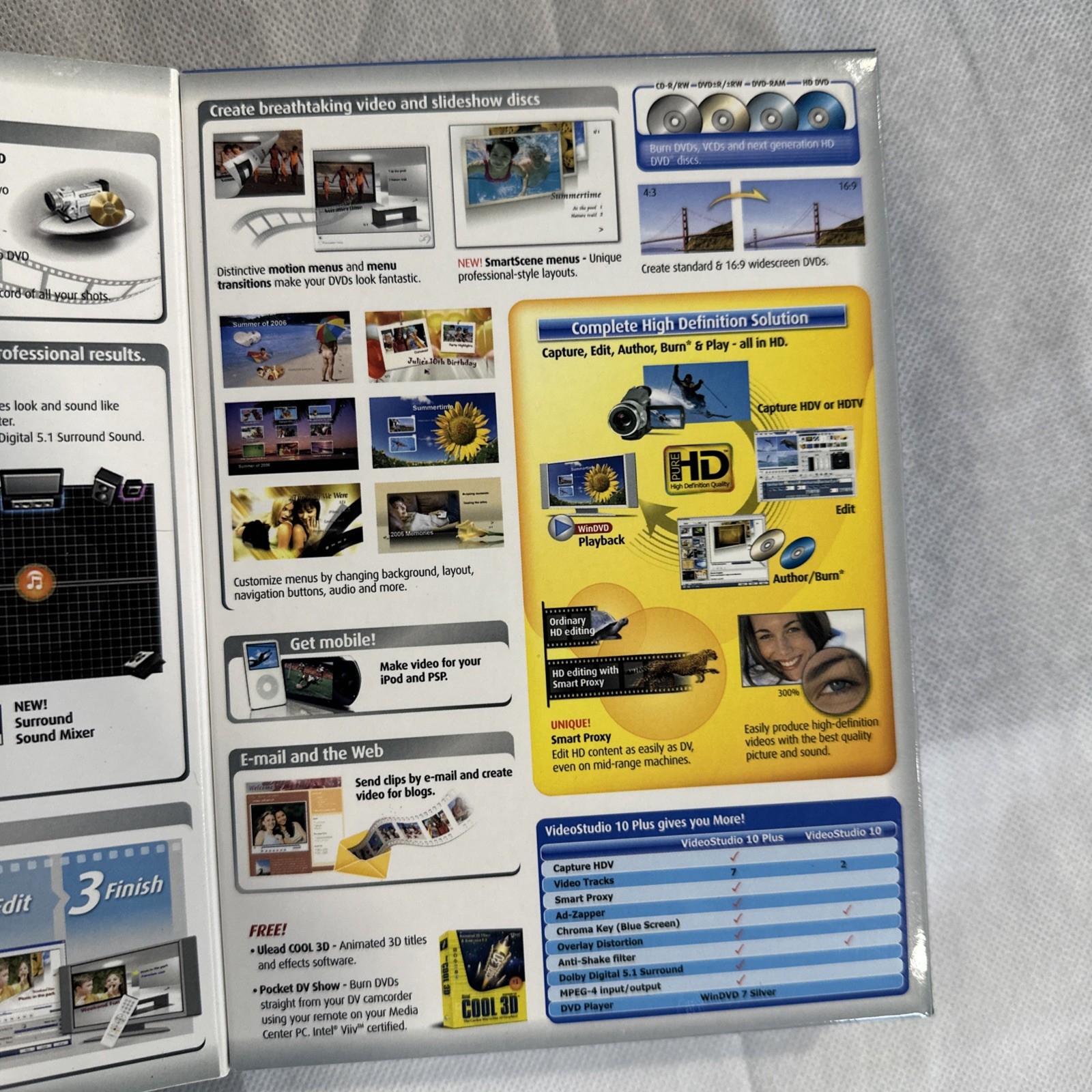 Ulead VideoStudio 10 Plus Video Editing Software