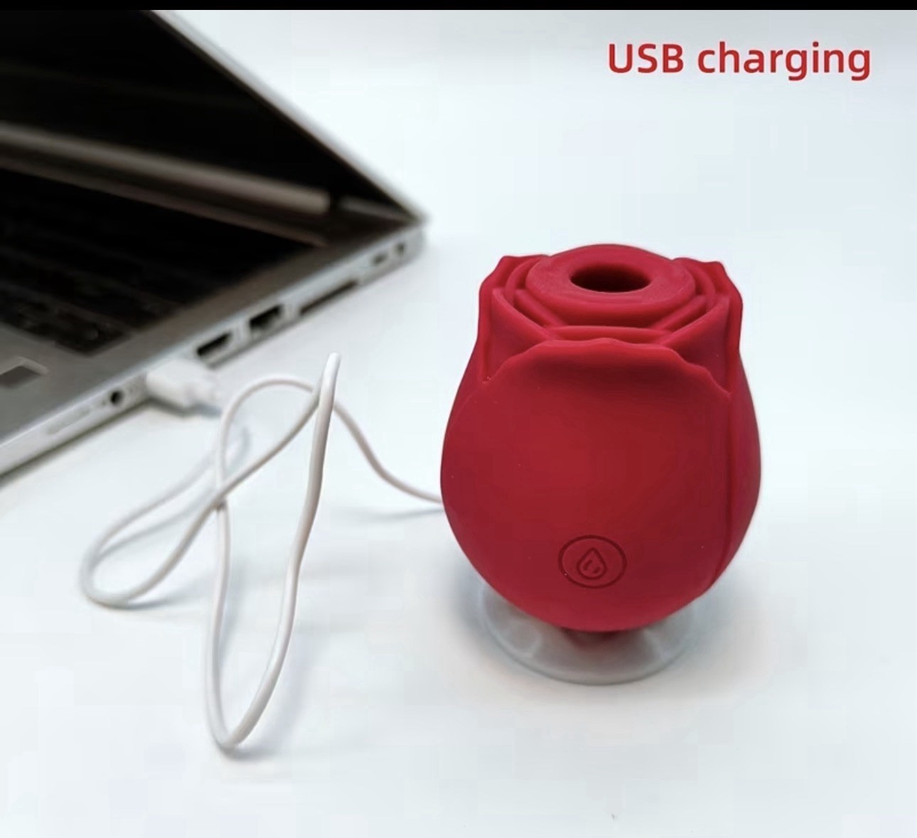 Rose Shaped Mini Massager for Women Happy Meeting Joy At Meeting *New & Sealed*