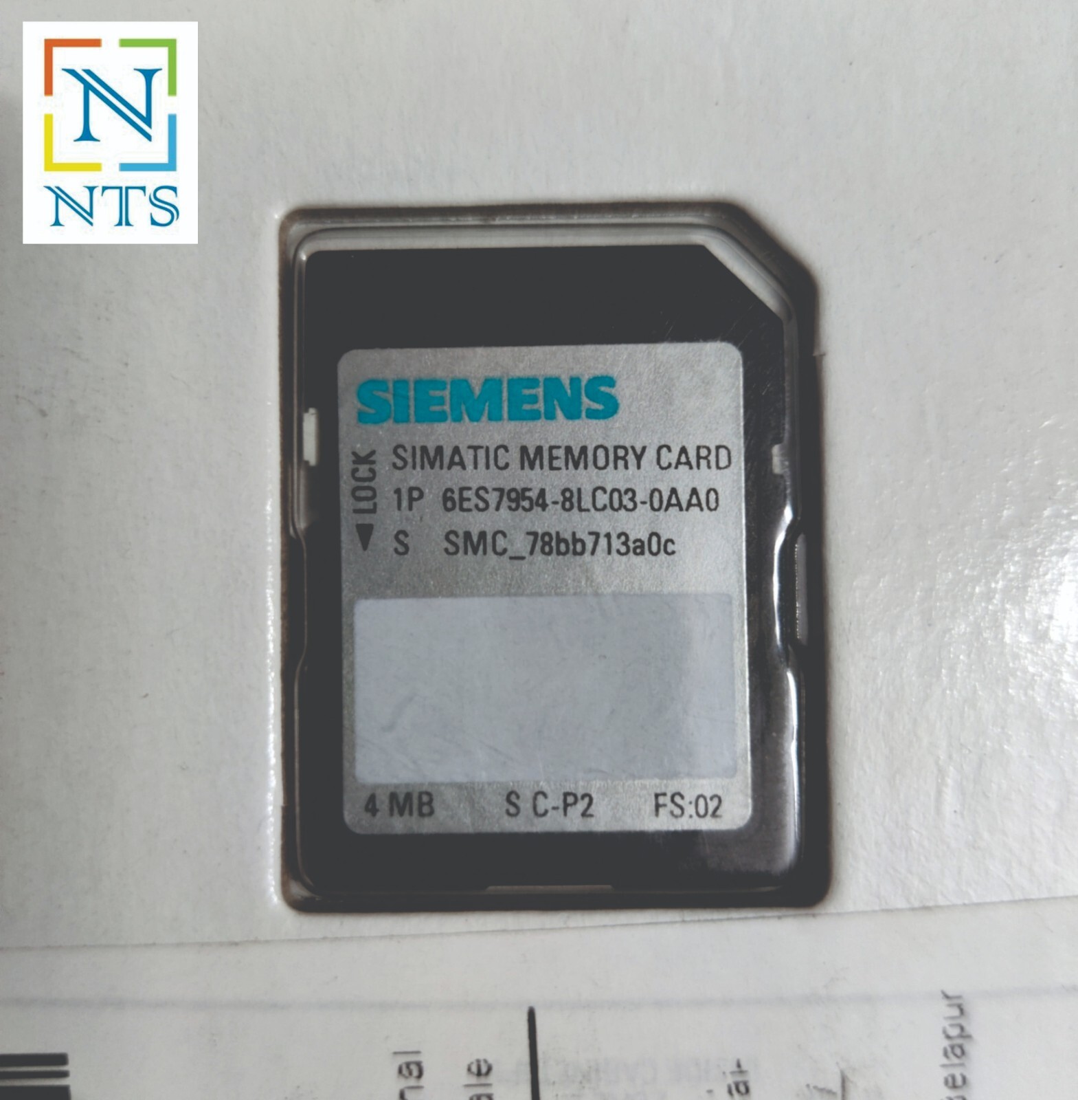 New & Original Siemens S7 Memory card / 6ES7954-8LC01-0AA0 | Unopened & Unused.