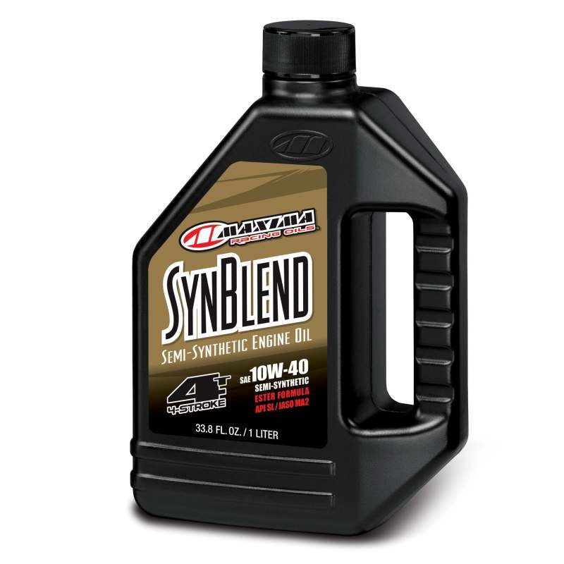 Maxima 34901B Synthetic Blend Ester 10w40 - 1 Liter