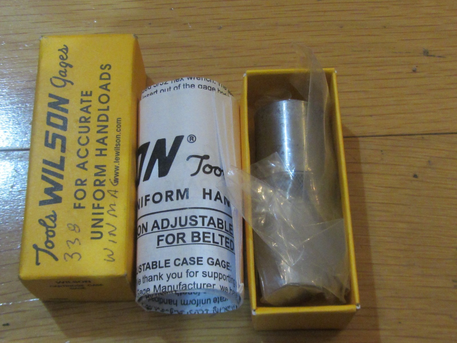 L.E. Wilson Adjustable Case Length Headspace Gauge for 338 Win Mag! CGA-338WN!