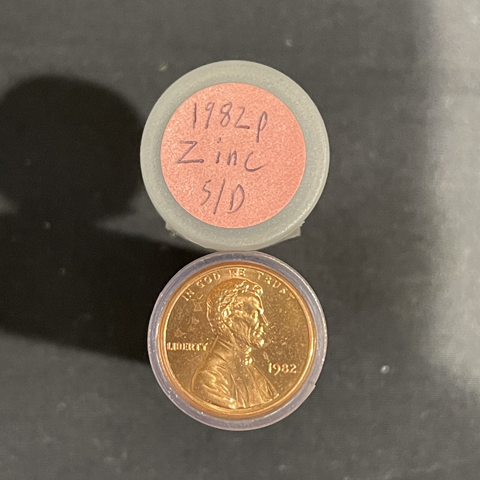 1982 P,D Zinc,Copper Lincoln Cent Complete (SMALL DATE) Set (BU) (3)
