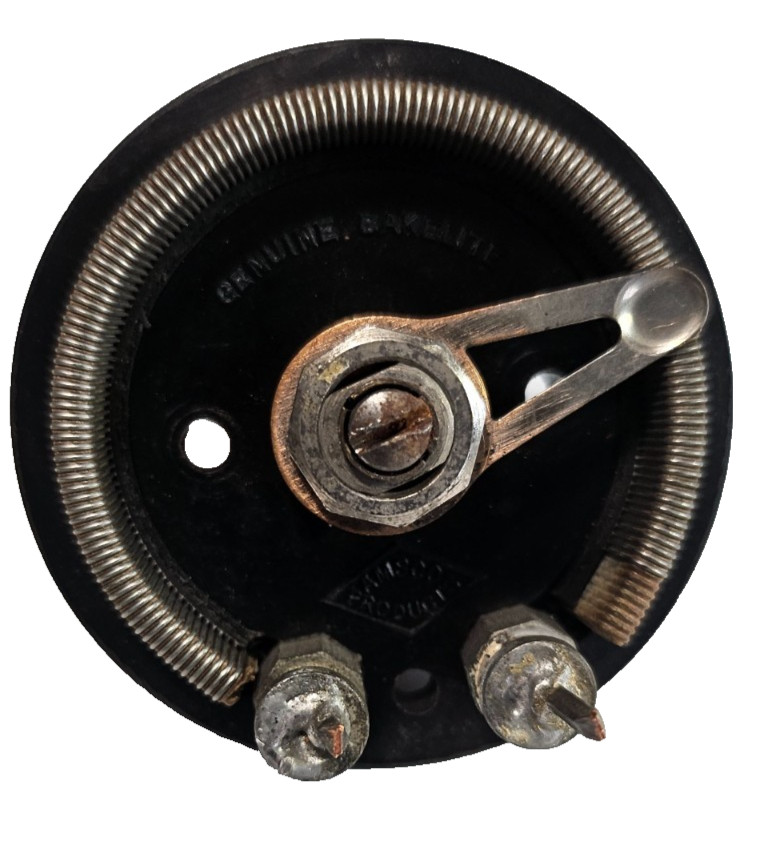 Amsco  15-ohm 1920s rheostat. Tested and guaranteed