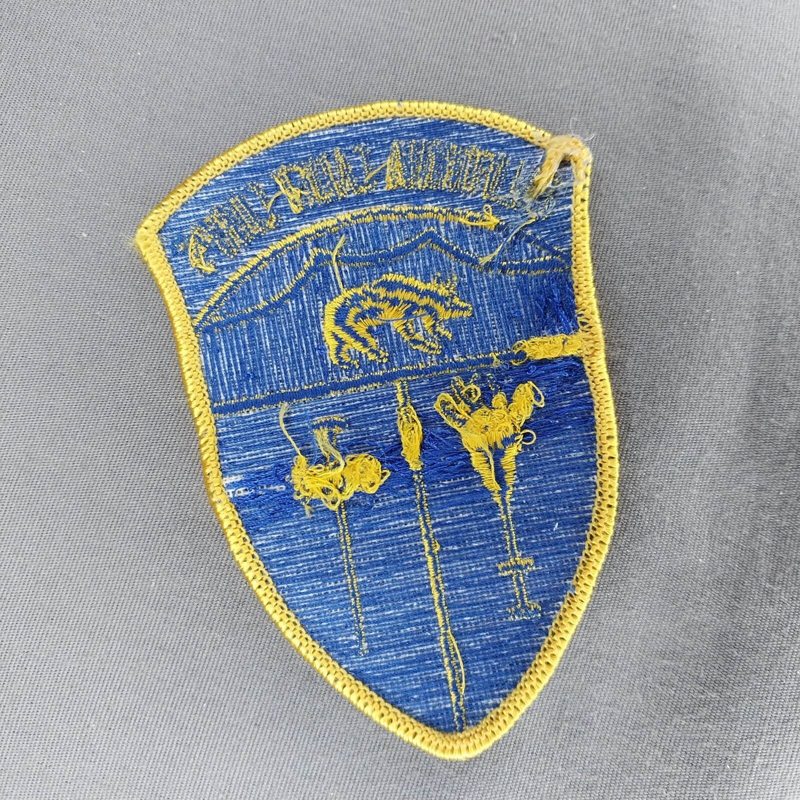 CA California Cadet Corps 4" Patch