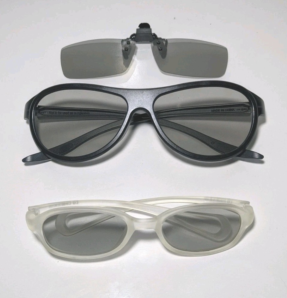 LG Cinema 3D DVD Glasses Family Pack of 6 Pairs