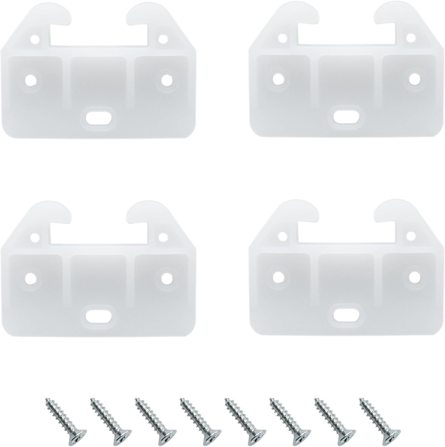 FDXGYH 10 Pcs Plastic Drawer Guides Drawer Track Guides Drawer Rail for Dressers