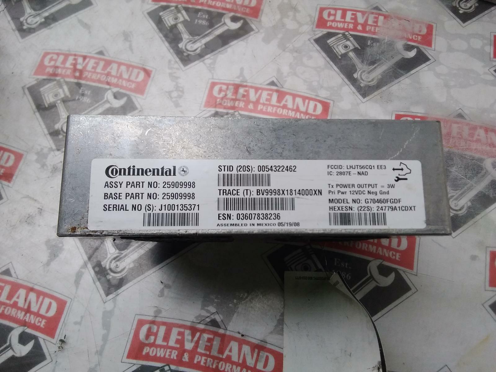 2007-08 Corvette OEM OnStar Communication Module 25909998